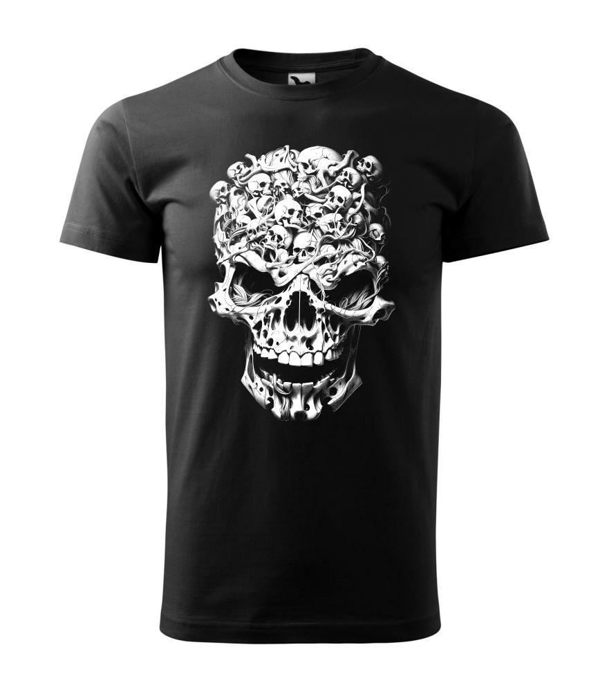 Tričko s potlačou Skull