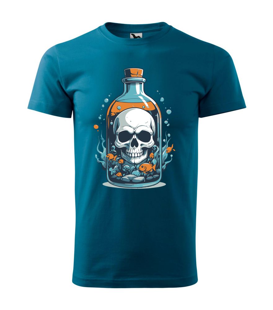 Pánske tričko Skull poison