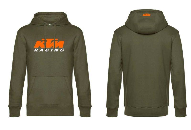 Mikina s motívom KTM, L, dámska, khaki