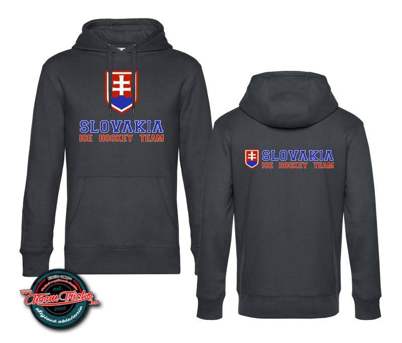 Mikina s potlačou Slovakia hockey team, XS, biela