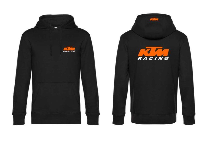 Mikina s motívom KTM racing, XL, biela