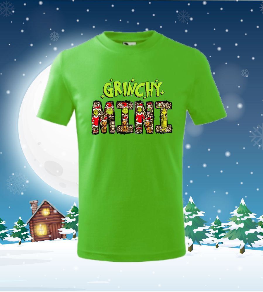 Detské tričko Grinchy Mini