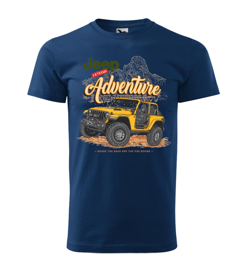 Tričko Jeep - Extreme Adventure